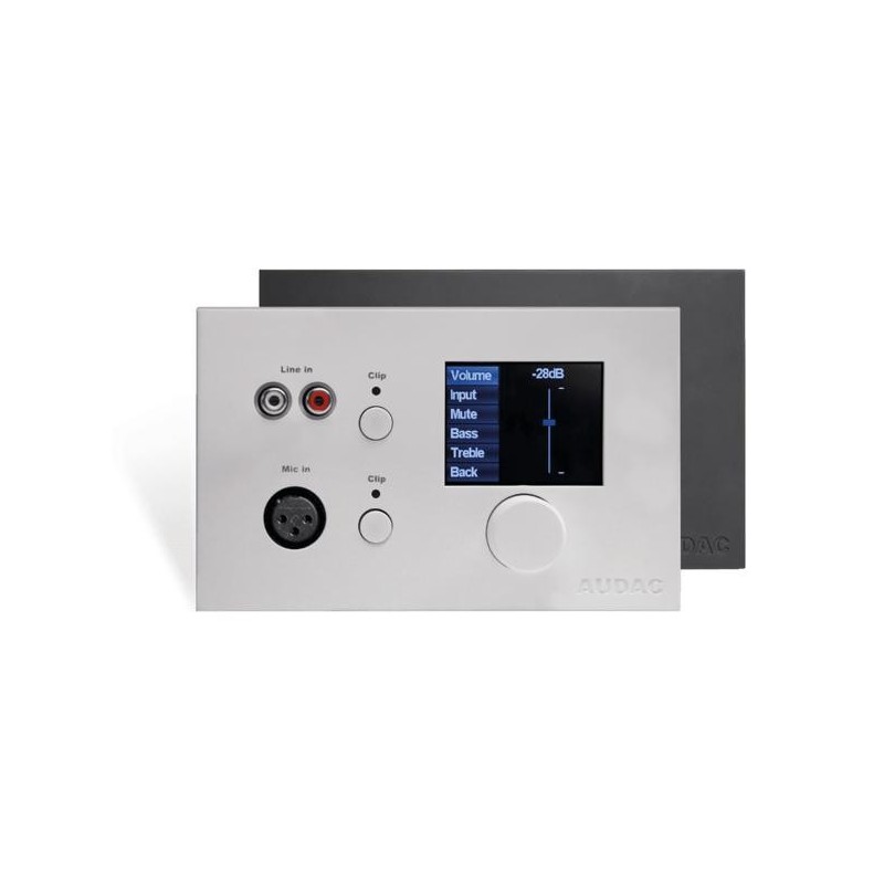 AUDAC MWX65/W All-in-one wall panel for MTX White version